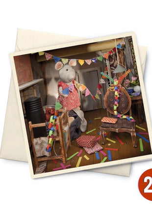 Kaartenset - Feest - Baby & Peuter - Muizenhuis - Papierwaren