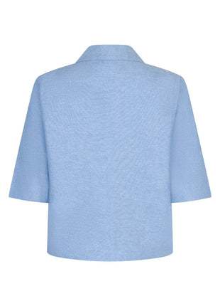 Blazer Linen/Visco Melange - SRB4771 by Red Button