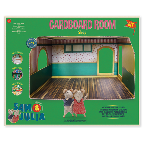 Kartonen miniatuur winkel - Het Muizenhuis (Shop) - Baby & Peuter - Muizenhuis - Knutselproducten
