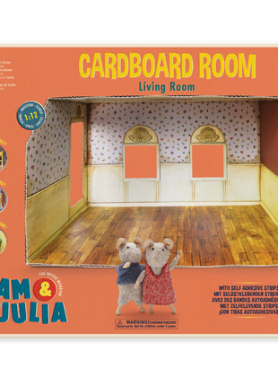 Kartonnen Miniatuur Woonkamer - Baby & Peuter - Muizenhuis - Knutselproducten