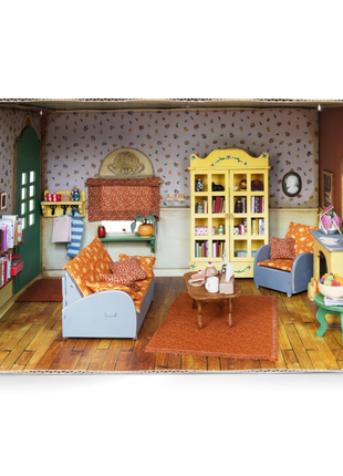 Kartonnen Miniatuur Woonkamer - Baby & Peuter - Muizenhuis - Knutselproducten