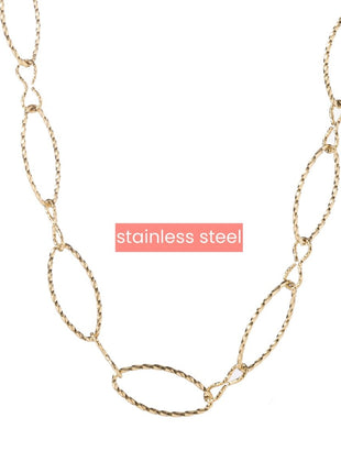 Ketting - Big Chain Necklace - 14K - Juwelen & mooimakers