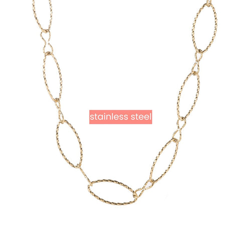 Ketting - Big Chain Necklace - 14K - Juwelen & mooimakers