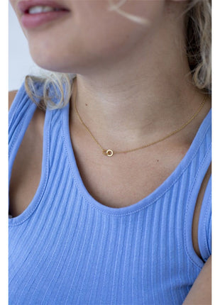 Double circle (small) - 14K - Modeaccessoires - Juwelen - Kettingen