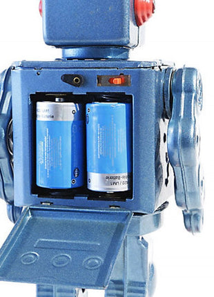 Robot met MG (B), blauw, 30 cm, Gemaakt in China