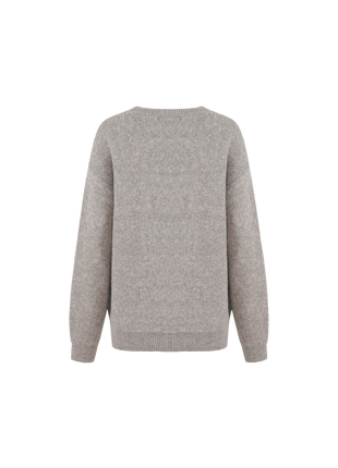 Kirsten knit pullover - 25WOC09 - Bronze - Kleding - Truien en cardigans