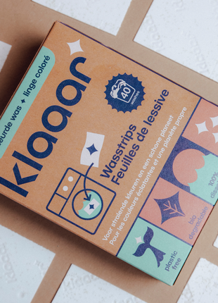 KLAAAR wasstrips voor gekleurde was (40 wasbeurten) - Onderhoud