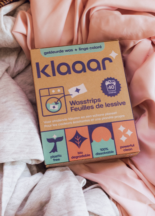KLAAAR wasstrips voor gekleurde was (40 wasbeurten) - Onderhoud
