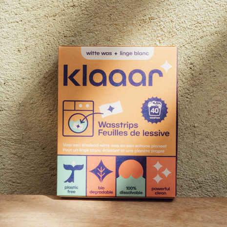 KLAAAR wasstrips voor witte was (40 wasbeurten) - Onderhoud
