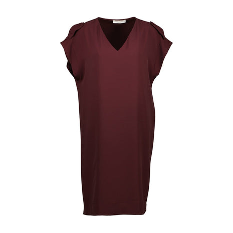 Kleedje - Bouillon B507- Aubergine - Kleding - Kleedjes en jurken