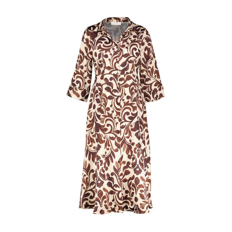 Kleedje Emmen B507 (Choco) Kleding Kleedjes en jurken