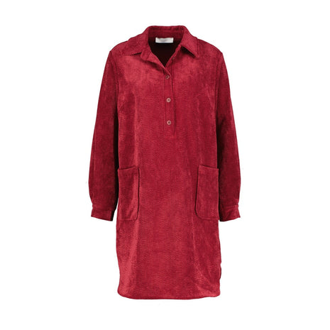 Kleedje - ribfluweel - Hannut B507 - (bor) - Kleding - Kleedjes en jurken