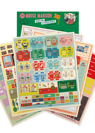 Knipvellen - Keuken/Winkel - Baby & Peuter - Muizenhuis - Knutselproducten