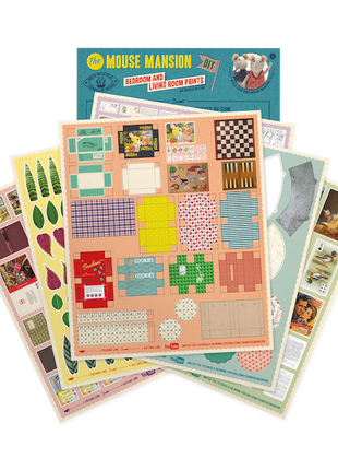 Knipvellen - Woon-en slaapkamer - Baby & Peuter - Muizenhuis - Knutselproducten