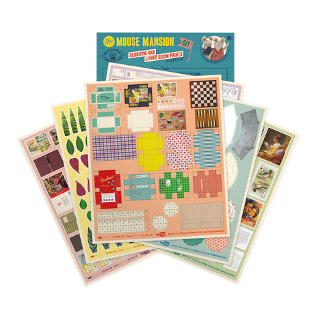 Knipvellen - Woon-en slaapkamer - Baby & Peuter - Muizenhuis - Knutselproducten