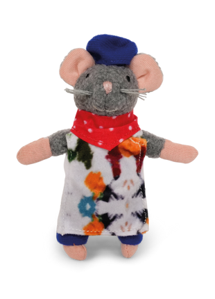 Knuffel Muis - De kunstenaar (12 cm) - Het Muizenhuis - Baby & Peuter - Muizenhuis - Muizen