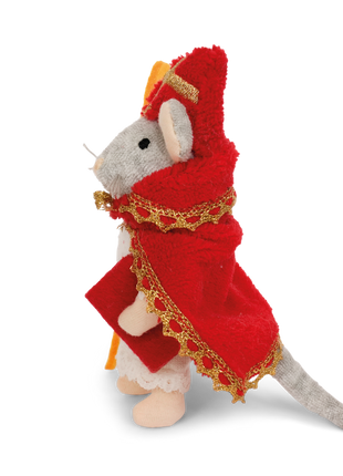 Knuffel Muis - De Sint (12 cm) - Het Muizenhuis - Baby & Peuter - Muizenhuis - Muizen