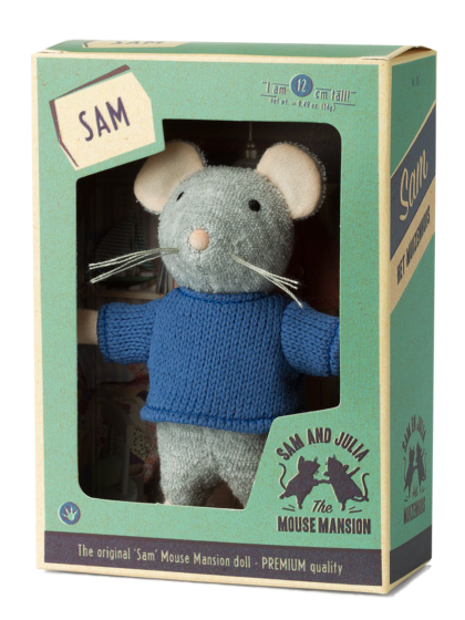 Knuffel Muis Sam (12cm) - Het Muizenhuis - Baby & Peuter - Muizenhuis - Muizen