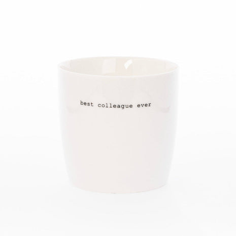 Koffiemok - Best colleague ever - 300ml - Cadeau’s & Lifestyle - Keuken & eetkamer - Mokken & Bekers