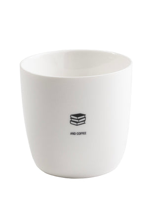 Koffiemok - Books and coffee - 300ml - Cadeau’s & Lifestyle - Keuken & eetkamer - Mokken & Bekers