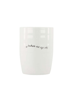 Koffiemok - ’de leukste dat zijn wij’ - wit/zwart - Lifestyle - Koken & Tafelen - Servies - Mokken & Bekers