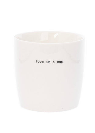 Koffiemok - Love in a cup - 300ml - Cadeau’s & Lifestyle - Keuken & eetkamer - Mokken & Bekers (Background Removed)