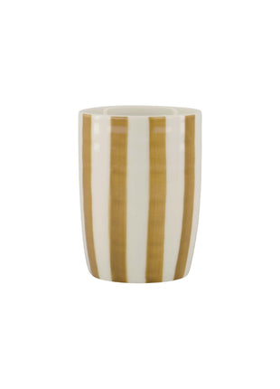 Koffiemok - streep - (0703-208) - Lifestyle - Koken & Tafelen - Servies - Mokken & Bekers