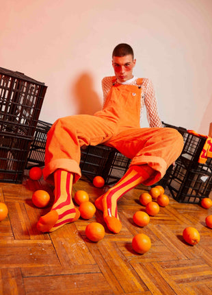 Kousen - Juicy Oranges - 2 paar - Lifestyle - Fun & gadgets - Kousen