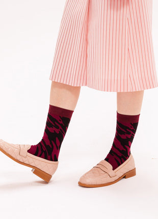 Kousen - Red Wine - Lifestyle - Socks