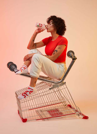 Kousen - Strawberry Smoothie - 2 paar - Lifestyle - Fun & gadgets - Kousen