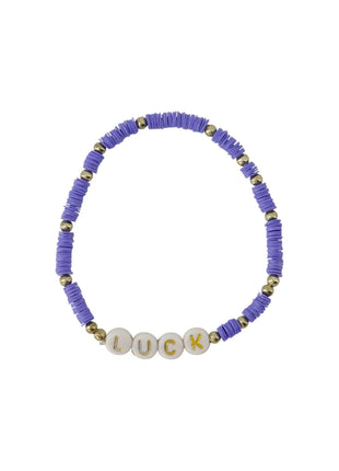 Kralenarmband - Luck - Lavendel - Modeaccessoires - Juwelen - Armbandjes