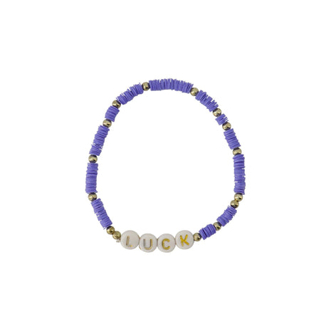 Kralenarmband - Luck - Lavendel - Modeaccessoires - Juwelen - Armbandjes