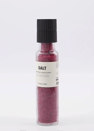 Kruidenmolen - Zout met Rode Wijn en Laurierblad - 340 gr - Lifestyle - Koken & Tafelen - Food - Zout - Kruiden