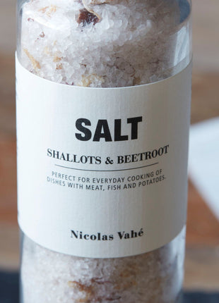 Kruidenmolen - Zout met Sjalot & Rode Biet - 295 gr - Lifestyle - Koken & Tafelen - Food - Zout - Kruiden