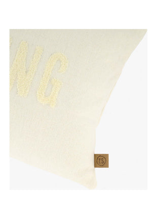 Kussen - ’Lieveling’ - 50x30cm - off white - Lifestyle - Wonen - Kussens & Plaids