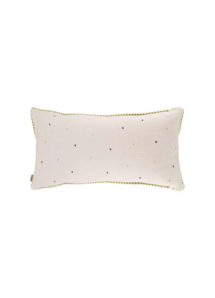 Kussen - love like adore - 60x30cm - ecru/antracietgrijs (0101-351) - Lifestyle - Wonen - Kussens & Plaids