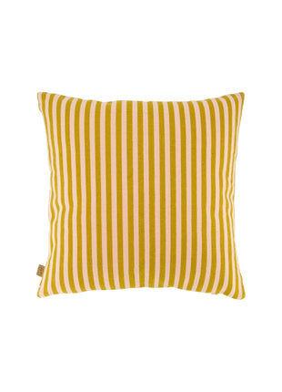 Kussen - palmboom - streep - 45x45cm roze/honing (0101-353) - Lifestyle - Wonen - Kussens & Plaids