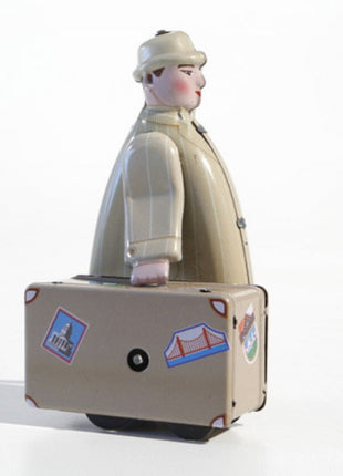 Klassieke metalen figuur “Gentleman” – de Trade Fair Man.