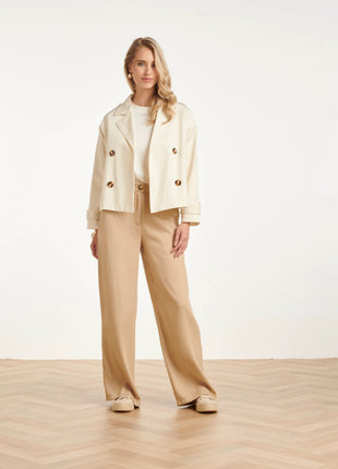 Vestje met knopen - 26217 - White by Smashed Lemon