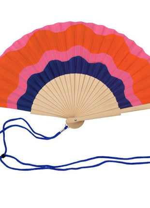 Fächer Wellen pink & blau - AHP2611216