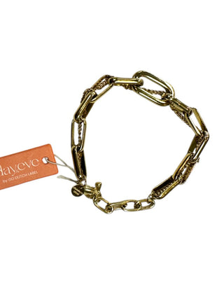 Laced Link Bracelet - 14K - goudkleurig - Modeaccessoires - Juwelen - Armbandjes