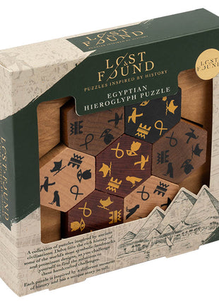 Lost & Found - Egyptian Hieroglyph Puzzle