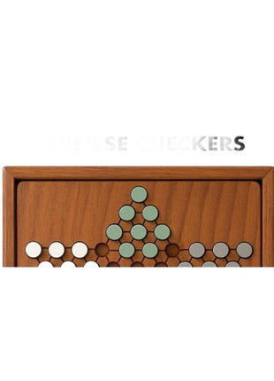 Deluxe houten bordspel - Chinese Checkers