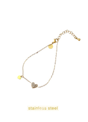 Little Sparkly Heart - goud - Juwelen & mooimakers
