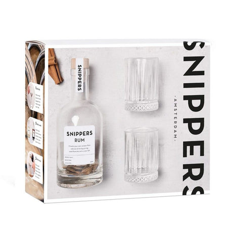 Snippers Originals Gift Pack Rum 2 Glasses - Lou Lou