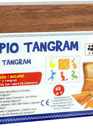 Logica Giochi Houten spel Dubbele Tangram - Lifestyle - Spelletjes & Plezier