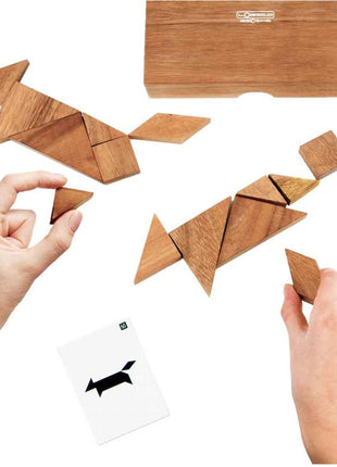 Logica Giochi Houten spel Dubbele Tangram - Lifestyle - Spelletjes & Plezier