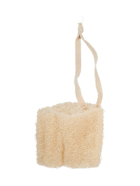 Loofah spons voor douche/bad aan koord - Cadeautjes & Lifestyle