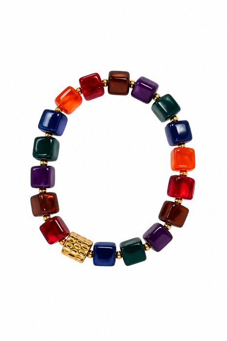 Armband - Amara - Multicolor & Goud