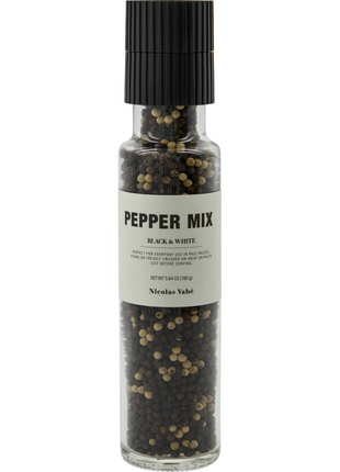 Kruidenmolen  - Pepermix, zwart & wit, 160 g - Lou Lou